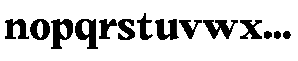 Amnesist Black Font LOWERCASE