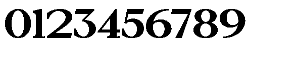 Amnesist Bold Expanded Font OTHER CHARS