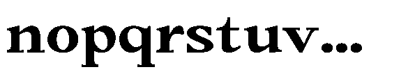 Amnesist Bold Expanded Font LOWERCASE