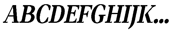 Amnesist Bold Italic Font UPPERCASE