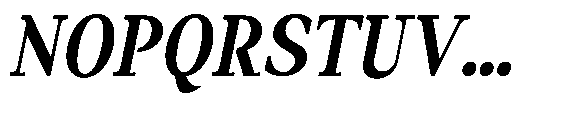 Amnesist Bold Semi Condensed Italic Font UPPERCASE