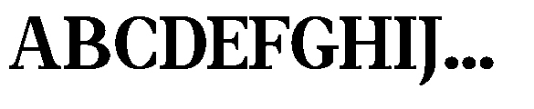Amnesist Bold Semi Expanded Font UPPERCASE