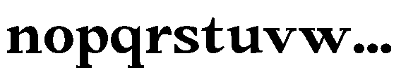 Amnesist Bold Semi Expanded Font LOWERCASE