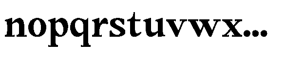 Amnesist Bold Font LOWERCASE