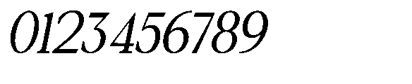 Amnesist Condensed Italic Font OTHER CHARS