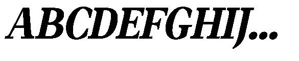 Amnesist Extra Bold Expanded Italic Font UPPERCASE
