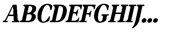 Amnesist Extra Bold Semi Expanded Italic Font UPPERCASE