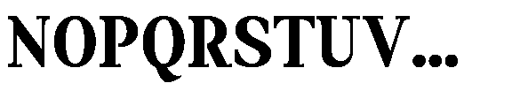 Amnesist Extra Bold Font UPPERCASE