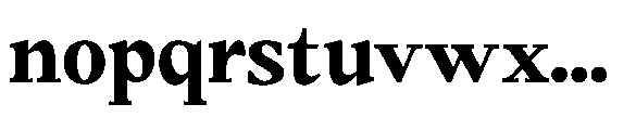 Amnesist Extra Bold Font LOWERCASE
