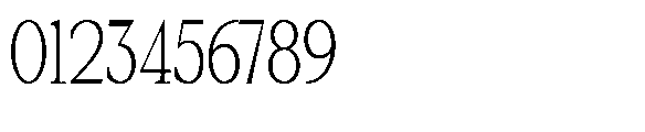 Amnesist Extra Light Condensed Font OTHER CHARS