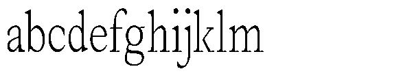 Amnesist Extra Light Condensed FONT