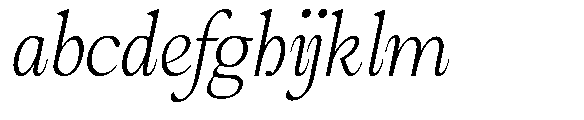 Amnesist Extra Light Expanded Italic FONT
