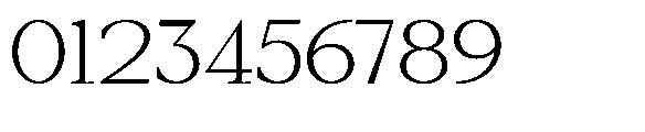 Amnesist Extra Light Expanded Font OTHER CHARS