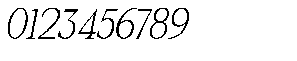 Amnesist Extra Light Italic Font OTHER CHARS