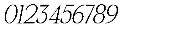 Amnesist Extra Light Sem Exp Italic Font OTHER CHARS