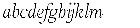 Amnesist Extra Light Semi Condensed Italic FONT