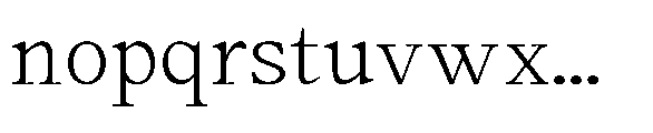 Amnesist Extra Light Semi Expanded Font LOWERCASE