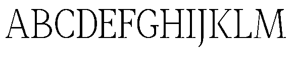Amnesist Extra Light Font UPPERCASE