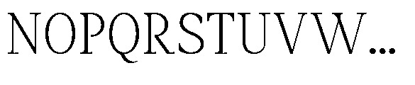 Amnesist Extra Light Font UPPERCASE
