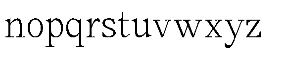 Amnesist Extra Light Font LOWERCASE
