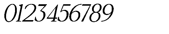 Amnesist Light Expanded Italic Font OTHER CHARS