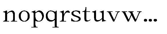 Amnesist Light Expanded Font LOWERCASE