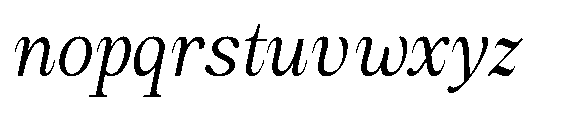 Amnesist Light Italic Font LOWERCASE