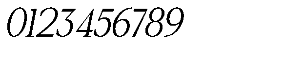 Amnesist Light Semi Condensed Italic Font OTHER CHARS