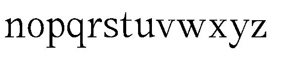 Amnesist Light Font LOWERCASE