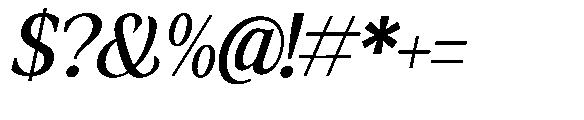 Amnesist Medium Expanded Italic Font OTHER CHARS