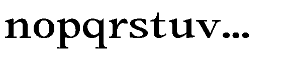 Amnesist Medium Expanded Font LOWERCASE