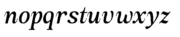 Amnesist Medium Semi Condensed Italic Font LOWERCASE