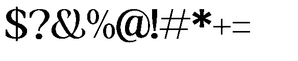 Amnesist Medium Semi Expanded Font OTHER CHARS