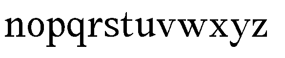Amnesist Regular Font LOWERCASE