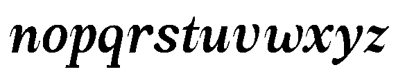 Amnesist Semi Bold Condensed Italic Font LOWERCASE