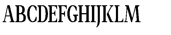 Amnesist Semi Bold Condensed Font UPPERCASE