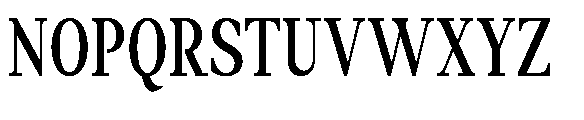 Amnesist Semi Bold Condensed Font UPPERCASE