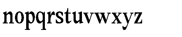 Amnesist Semi Bold Condensed Font LOWERCASE