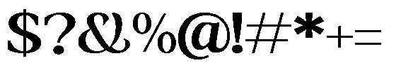 Amnesist Semi Bold Expanded Font OTHER CHARS