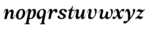 Amnesist Semi Bold Semi Condensed Italic Font LOWERCASE