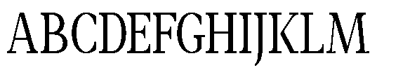 Amnesist Semi Condensed Font UPPERCASE