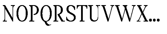 Amnesist Semi Condensed Font UPPERCASE