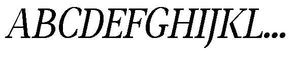 Amnesist Semi Expanded Italic Font UPPERCASE