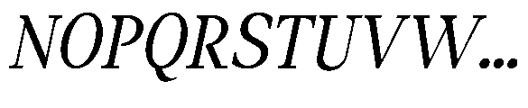 Amnesist Semi Expanded Italic Font UPPERCASE