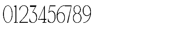 Amnesist Thin Condensed Font OTHER CHARS