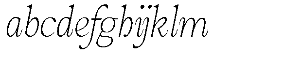 Amnesist Thin Expanded Italic FONT