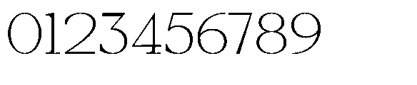 Amnesist Thin Expanded Font OTHER CHARS