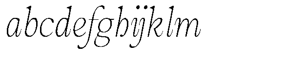 Amnesist Thin Semi Condensed Italic FONT