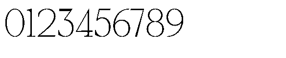Amnesist Thin Font OTHER CHARS