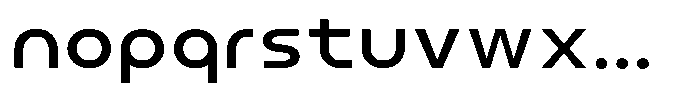 Amok O Type Font LOWERCASE